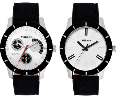 

Mikado Exclusive High quality casual Analog combo watches for Men's and Boy's Watch - For Men