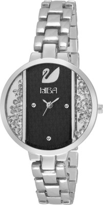 

HIBA HB-LD14204 Chrome Duck White Dial Watch - For Women