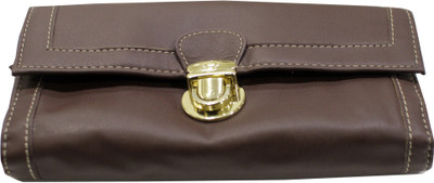 

Three Sixty Casual Brown Clutch