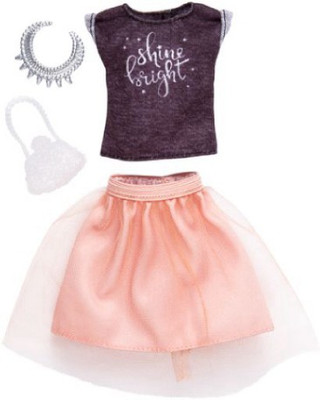 

Barbie Complete Looks Tulle Skirt with Black Top(Multicolor)