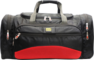

ADISON ADTRVLREDBLACKBAG Travel Duffel Bag(Red, Black), Black;red