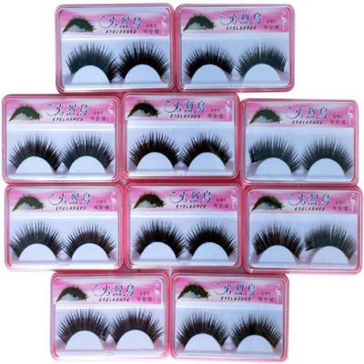 

Shopeleven stiying eye lashes day and night (Pack of 10)(Pack of 10)