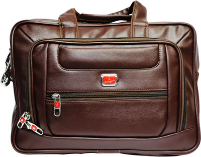 

ADISON 15.6 inch Laptop Messenger Bag(Brown)