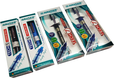 

Hauser Tech 5 & Tech 7 Gel Pen(Pack of 4)