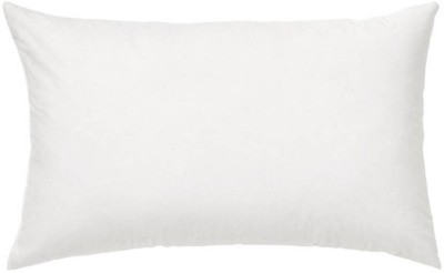 New panipat textile zone Polyester Fibre Solid Sleeping Pillow Pack of 1(White)