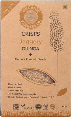 

Organic Farmers Co Quinoa Jaggery Crisps 100 g