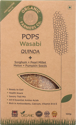 

Organic Farmers Co Quinoa Wasabi Pops 100 g