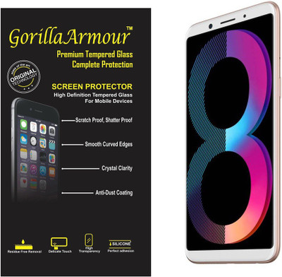 Gorilla Armour Tempered Glass Guard for Oppo A83(Pack of 1)