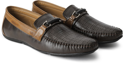 

Indigo Nation DRMIC 184 Loafers For Men(Tan, Brown