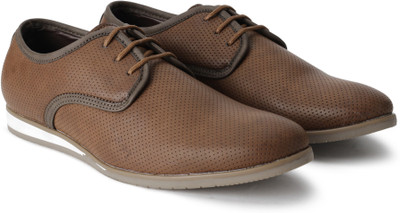 

Indigo Nation DRMIC 113 Corporate Casuals For Men(Brown