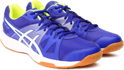

Asics GEL - UPCOURT Running Shoes For Men(Blue, White, Be/wht/sfty yw