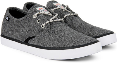 

Quiksilver Canvas Shoes For Men(Grey, Grey/black/white