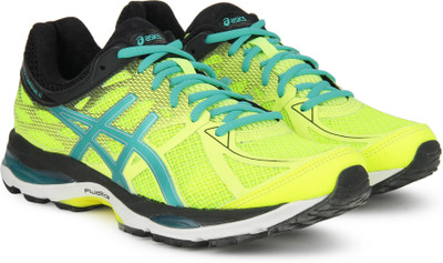 

Asics GEL-CUMULUS 17 RUNNING For Men(Black, Green, # ylw/pine/blk