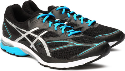 

Asics GEL - PULSE 8 Running Shoes For Men(Black, Bk/siver/be jw