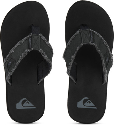 

Quiksilver Slippers, Black/black/