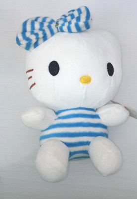 

Aparnas new cute hellokitty25cms stuffed toy soft toy plushCartoon Toy For kids birthday gift return gift love girl - 25 cm(White, Blue), Blue;white