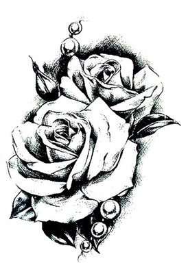 

Savii Big Black Roses Design(Big Black Roses Design)
