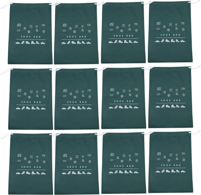 

Indus Innova Shoe Pouch(Green), Deep green