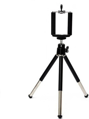 

Totu Mobile Tripod with Extendable Legs - Fits all Mobiles Tripod Kit Tripod(Black, Supports Up to 400 g)