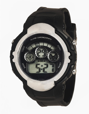 

DIRAY YS1811BLACK EL Backlight Alarm Function Watch - For Boys