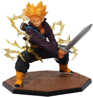 

Toy Mela Super Saiyan Trunks Dragon Ball Z Goku Action Figure Figuarts Zero Collection(Multicolor)