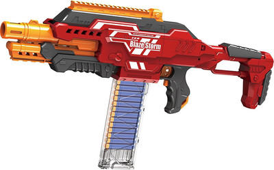 

Webby Automatic Rapid Fire Soft Bullet Blaster Toy(Multicolor)