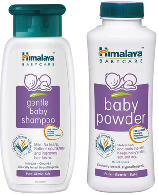

Himalaya Original Gentle Baby Shampoo and Baby Powder(White)