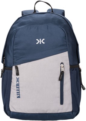 

Killer Munich 29L Trendy Polyester Blue & Grey Laptop Backpack 29 L Laptop Backpack(Blue)