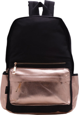

cidky Cidky24black and gold Waterproof Backpack(Black, Gold, 20 L)