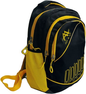 AD & AV 18 inch Laptop Backpack(Yellow)