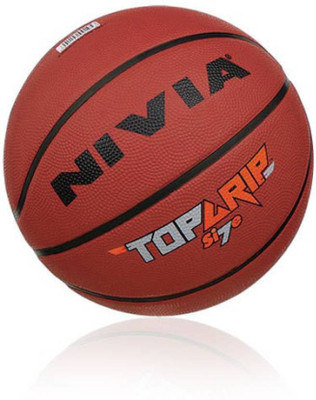

Nivia Basketball 4 Basketball - Size: (Pack of 1, Brown, Black