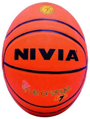 

Nivia Basketball 5 Basketball - Size: (Pack of 1, Orange, Black