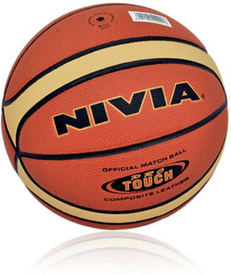 

Nivia Basketball 1 Basketball - Size: (Pack of 1, Orange, Yellow