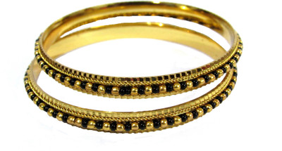SHREE MAULI CREATION Alloy Gold-plated Bangle Set(Pack of 4)