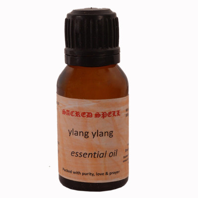 

Purpledip Sacred Spell Ylang Ylang Oil 100% Pure & Natural Therapeutic Grade Oil: Aprodisiac & Anti Stress(15 ml)