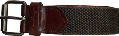 

Honey Badger Men & Women Casual Brown Canvas Belt