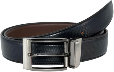 

Baluchi Men Formal Black, Brown Artificial Leather Reversible Belt