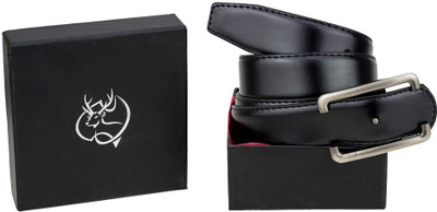 

Zeva Men Casual, Party, Formal, Evening Black Artificial Leather Belt