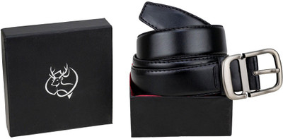 

Zeva Men Casual, Party, Formal, Evening Black Artificial Leather Belt