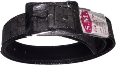 

SM Men Black Synthetic Belt