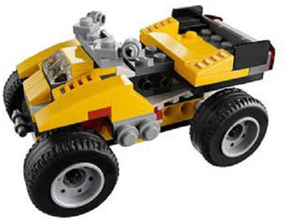 Emob Decool 121 pcs 3 in 1 Architect Super Racer DIY Block Construction Set Toy(Multicolor)