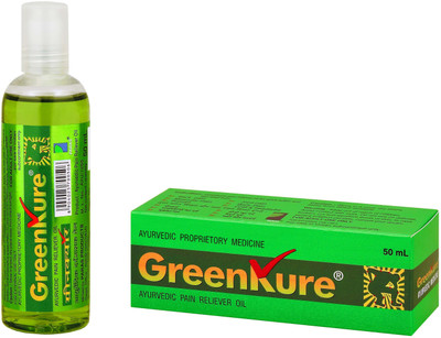 

Greenkure Pain Relief Ayurvedic Oil (50 ml - 1 bottle) Liquid(50 ml)