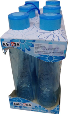 58 Off On Nayasa Water Bottel Set Of 6 Size 1000ml 1000 Ml Bottle Pack Of 6 Blue Plastic On Flipkart Paisawapas Com