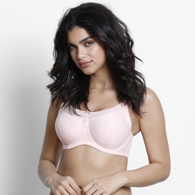 Buy ZIVAME Womens Solid Non Padded Non Wired Full Coverage Bra