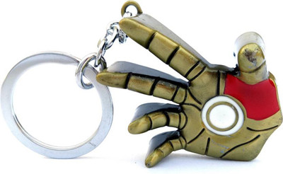 

MGP Fashion ironman hand gold Key Chain(Gold)
