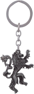 

MGP Fashion game of thrones got house lannister hear me roar lion silver Key Chain(Silver)