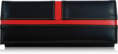 

SN LOUIS Women Casual Black Artificial Leather Wallet(5 Card Slots)