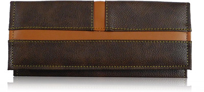 

SN LOUIS Women Casual Brown Artificial Leather Wallet(5 Card Slots)