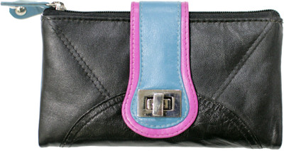 

Three Sixty Casual Black Clutch