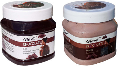

Glow Right CHOCOLATE GEL With CHOCOLATE MASK(Set of 2)